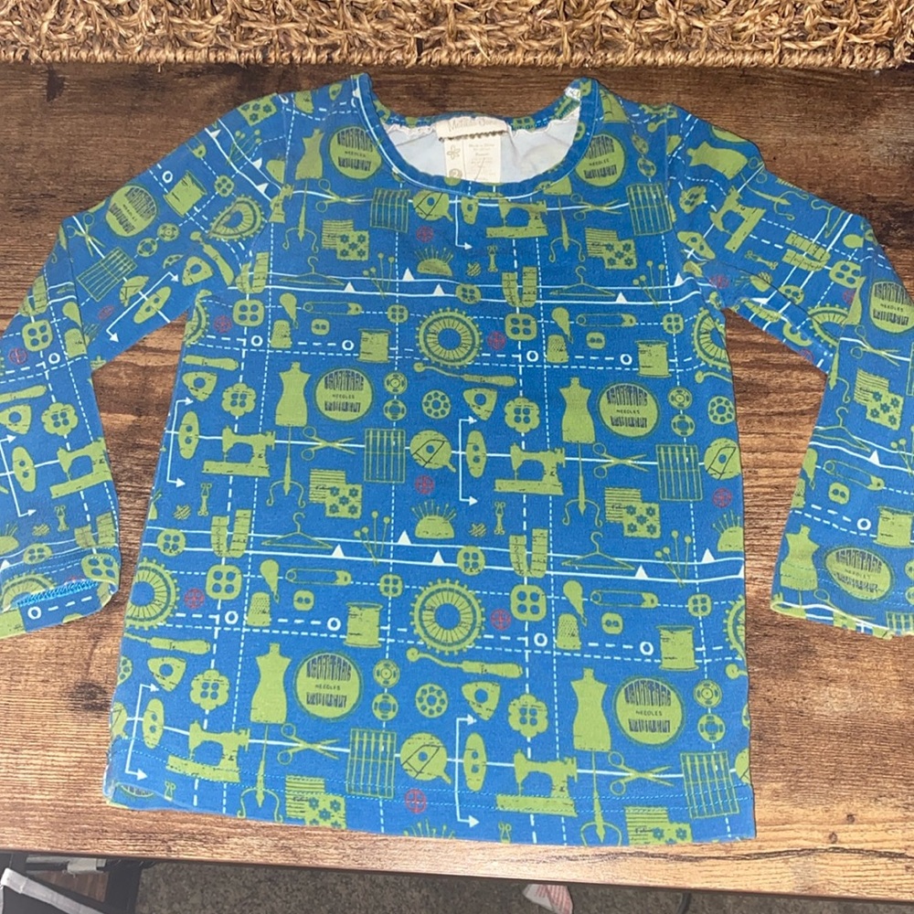 MATILDA JANE Size 2 long sleeve shirt 2T toddler girls